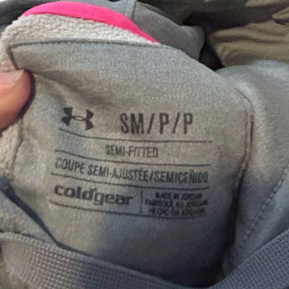 Clearance Under Armour  Big Logo  Fleece Hoodie S semi fit Cold Gear storm #4👠 - Picture 2 of 4